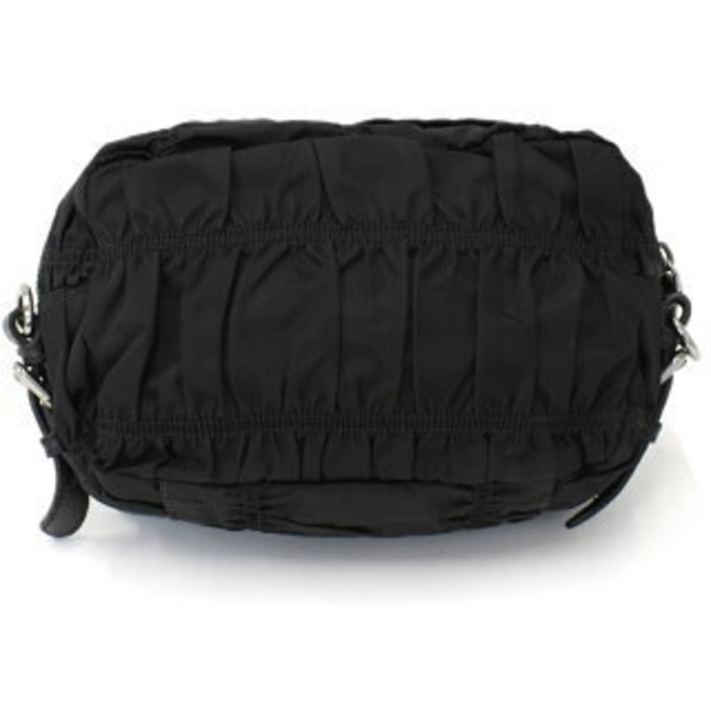Prada Crossbody Black Nylon Triangle Plate - Picture 3 of 8